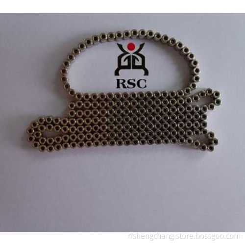 Rare earth neodymium magnet, used in motor, sized 2.6*1.3*3.6mm, covered with nickel